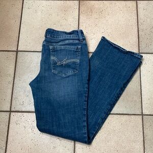 Wrangler boot cut jeans in good used condition, Size 11×34